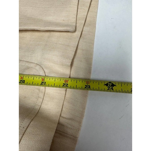 Ralph Lauren Black Label 4 Linen Wool Double Breasted Sport Jacket Cream E4 - Picture 6 of 6